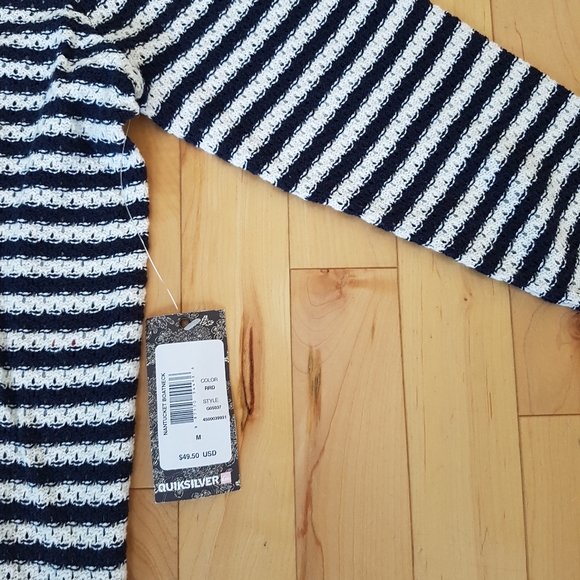 NEW Quiksilver stripe shirt - Picture 2 of 2